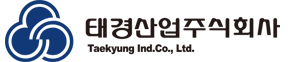 (주)태경네트워크의 그룹인 태경산업의 로고