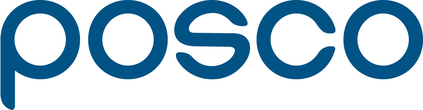 (주)포스코모빌리티솔루션의 그룹인 포스코의 로고