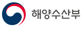 한국어촌어항공단의 그룹인 해양수산부의 로고