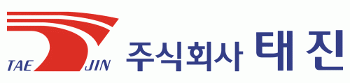 (주)태진에이엔티의 그룹인 태진의 로고