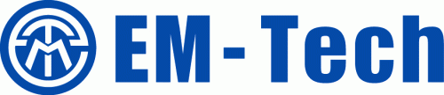 (주)이엠텍의 그룹인 이엠텍의 로고