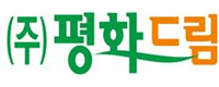 (주)평화이즈의 그룹인 평화드림의 로고