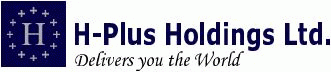에이치플러스에코(주)의 그룹인 에이치플러스홀딩스의 로고